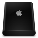 Black Drive External Icon 128x128 png
